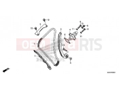 HONDA CB500FAJ CB500F ABS 2018 CAM CHAIN ​​/ TENSIONER