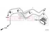 HONDA CB500FAJ CB500F ABS 2018 BRAKE PIPE