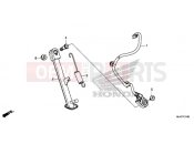 HONDA CB500FAJ CB500F ABS 2018 SIDE STAND