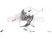 HONDA CB500FAJ CB500F ABS 2018 HEAD LIGHT