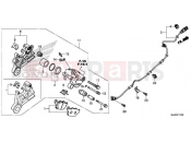 HONDA CB500XAJ CB500X ABS 2018 REAR BRAKE CALIPER