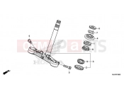 HONDA CB500XAJ CB500X ABS 2018 STEERING STEM