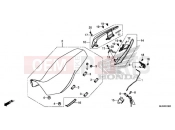 HONDA CB500XAJ CB500X ABS 2018 SEAT / REAR GRIP