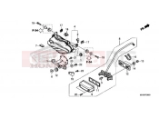 HONDA CB500XAJ CB500X ABS 2018 taillight