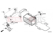 HONDA CB500XAJ CB500X ABS 2018 BATTERY