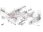 HONDA NC750DK NC750D 2019 SWINGARM