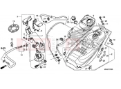 HONDA NC750DK NC750D 2019 FUEL TANK / FUEL PUMP
