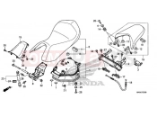 HONDA NC750DK NC750D 2019 SEAT