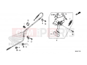 HONDA NC750DK NC750D 2019 PARKING BRAKE LEVER