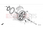 HONDA NC750DK NC750D 2019 FRONT WHEEL