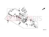 HONDA NC750DK NC750D 2019 PARKING BRAKE CALIPER