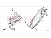HONDA NC750DK NC750D 2019 REAR FENDER