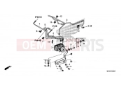 HONDA NC750DK NC750D 2019 ABS MODULATOR