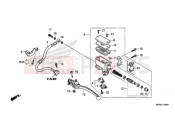 HONDA NC750DK NC750D 2019 REAR BRAKE MASTER CYLINDER