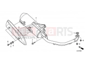 HONDA NSC110MPDK NSC110MPD 2019 F-30 EXHAUST MUFFLER