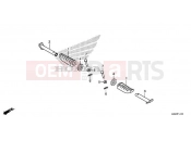 HONDA NSC110MPDK NSC110MPD 2019 F-14-10 PILLION STEP