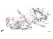 HONDA NSC110MPDK NSC110MPD 2019 F-9 HANDLE PIPE / HANDLE COVER