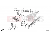HONDA NSC110MPDK NSC110MPD 2019 E-4 CAMSHAFT / VALVE