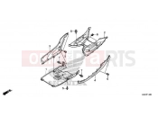HONDA NSC110MPDK NSC110MPD 2019 F-14 FLOOR STEP