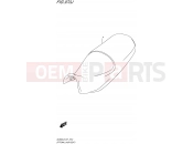 SUZUKI DL650XA L6 (2016) V-Strom (E21) 970J - OPTIONAL (HIGH SEAT) (DL650XAL6 E21)