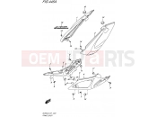 SUZUKI DL650XA L6 (2016) V-Strom (E21) 445A - FRAME COVER