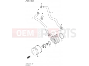 SUZUKI DL650XA L6 (2016) V-Strom (E21) 178A - OIL COOLER