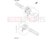 SUZUKI DL650XA L6 (2016) V-Strom (E21) 355A - HANDLE SWITCH