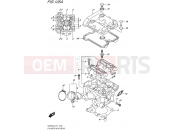 SUZUKI DL650XA L6 (2016) V-Strom (E21) 105A - CYLINDER HEAD (REAR)