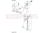 SUZUKI GSF1250SA L6 (2016) Bandit (E21) 558A - REAR MASTER CYLINDER