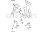 SUZUKI GSF1250SA L6 (2016) Bandit (E21) 112A - CRANKCASE COVER