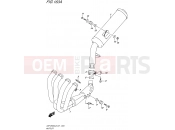 SUZUKI GSF1250SA L6 (2016) Bandit (E21) 163A - MUFFLER