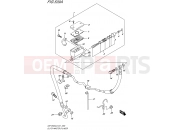 SUZUKI GSF1250SA L6 (2016) Bandit (E21) 539A - CLUTCH MASTER CYLINDER