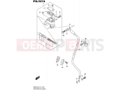 SUZUKI RMX450Z L6 (2016) (E19) 537A - FRONT MASTER CYLINDER