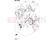 SUZUKI RMX450Z L6 (2016) (E19) 155A - AIR CLEANER