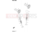 SUZUKI RMX450Z L6 (2016) (E19) 126A - CAMSHAFT/VALVE