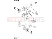 SUZUKI RMX450Z L6 (2016) (E19) 467A - HANDLE LEVER