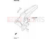 SUZUKI RMX450Z L6 (2016) (E19) 474A - REAR FENDER