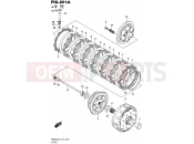 SUZUKI RMX450Z L6 (2016) (E19) 201A - CLUTCH