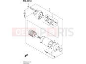 SUZUKI RMX450Z L6 (2016) (E19) 301A - STARTING MOTOR