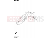SUZUKI RMX450Z L6 (2016) (E19) 460A - FRONT FENDER