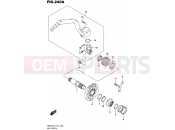 SUZUKI RMX450Z L6 (2016) (E19) 240A - KICK STARTER