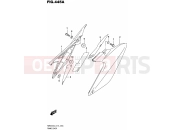 SUZUKI RMX450Z L6 (2016) (E19) 445A - FRAME COVER