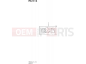 SUZUKI RMX450Z L6 (2016) (E19) 101A - GASKET SET