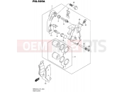 SUZUKI RMX450Z L6 (2016) (E19) 535A - FRONT CALIPER