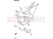 SUZUKI RMX450Z L6 (2016) (E19) 401A - FRAME