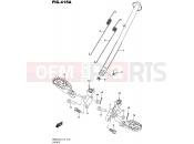 SUZUKI RMX450Z L6 (2016) (E19) 415A - FOOTREST