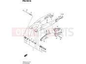 SUZUKI RMX450Z L6 (2016) (E19) 541A - REAR SWINGINGARM