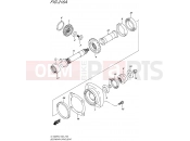 SUZUKI VL1500BT L6 (2016) Boulevard C90 (E19) 216A - SECONDARY DRIVE GEAR
