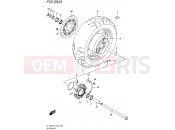 SUZUKI VL1500BT L6 (2016) Boulevard C90 (E19) 550A - REAR WHEEL