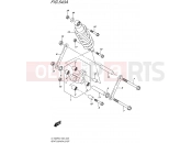 SUZUKI VL1500BT L6 (2016) Boulevard C90 (E19) 543A - REAR CUSHION LEVER